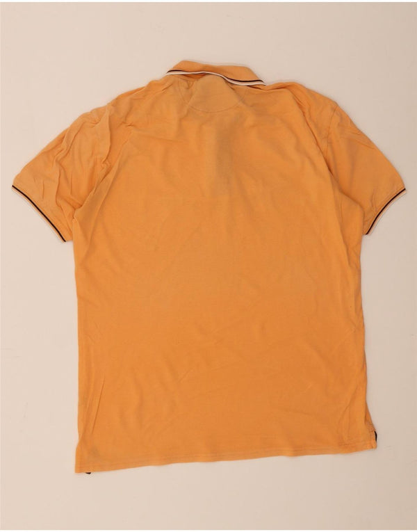 Champion Polo Hombre XL Naranja Rayas