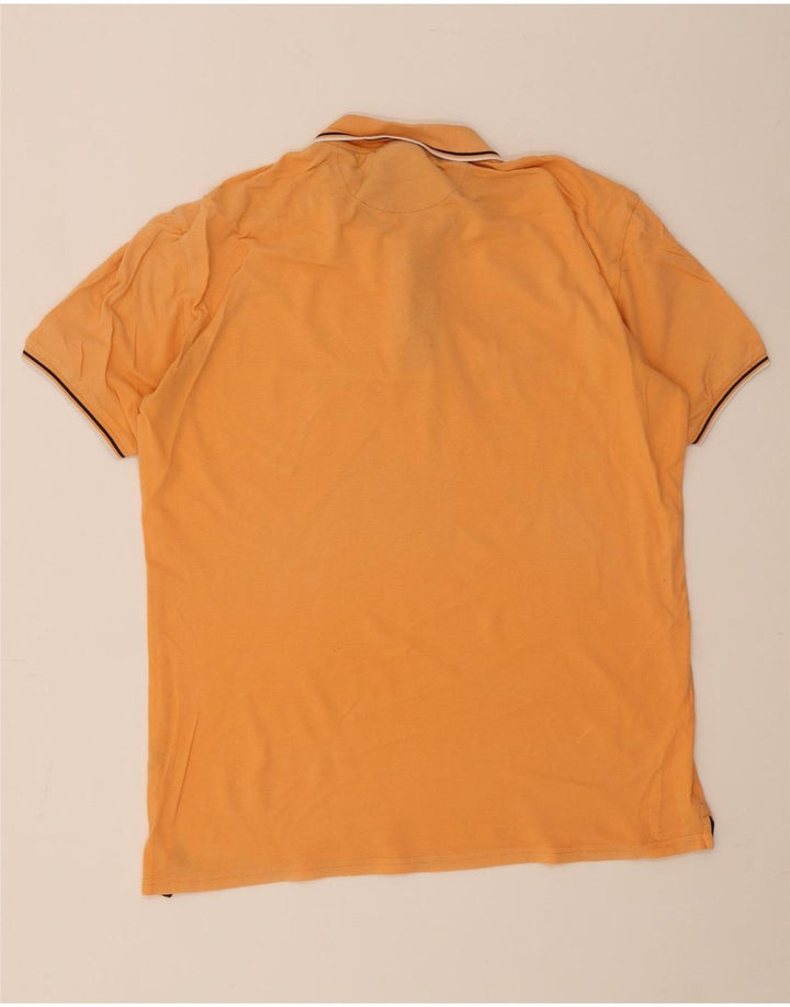 Champion Polo Hombre XL Naranja Rayas