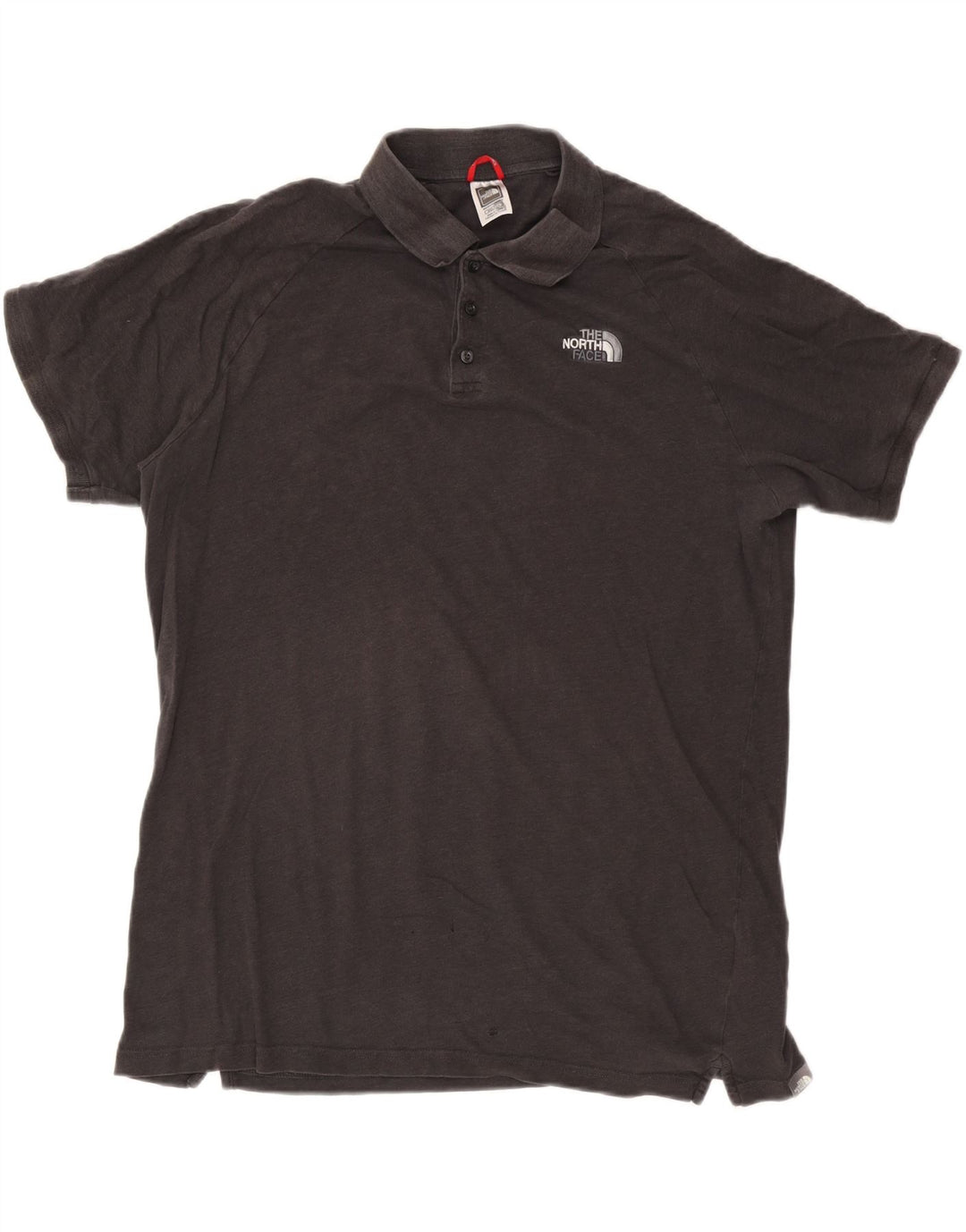 The North Face Mens Polo Shirt 2XL Grey Cotton