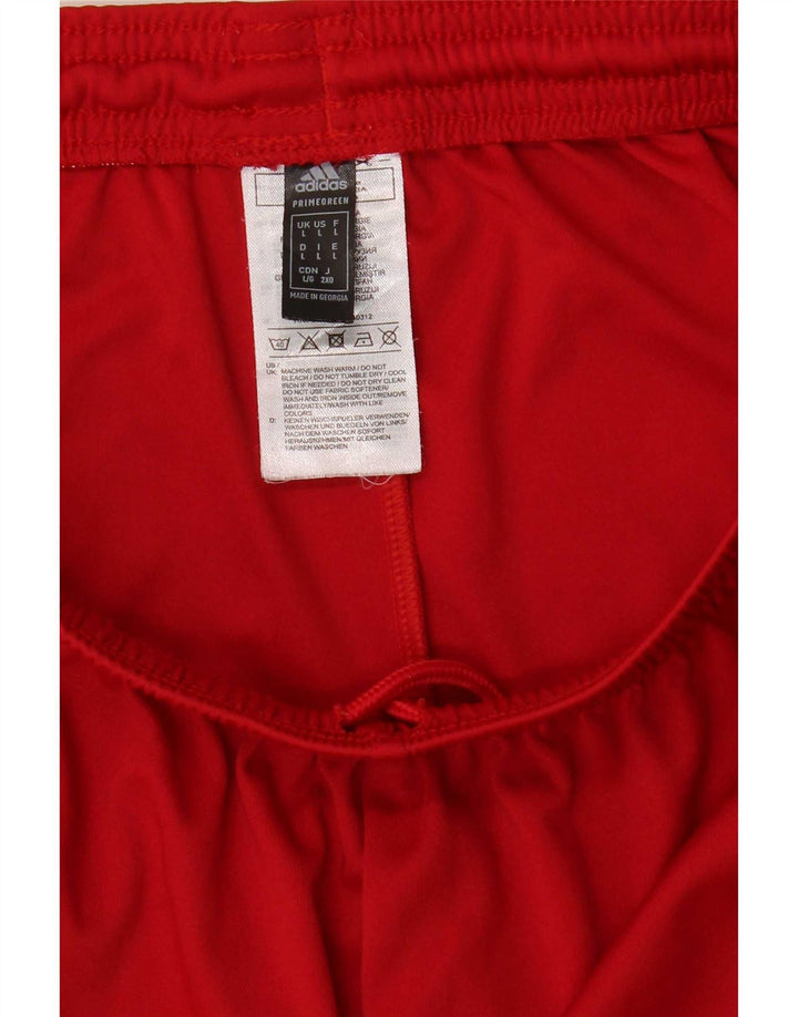 Adidas Mens Aeroready Sport Shorts Grande Rojo Poliéster
