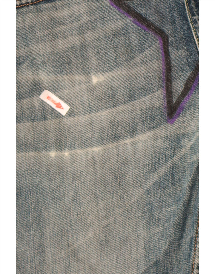 Levi's Mujer Shorts Vaqueros Gráficos W30 Algodón Azul Medio