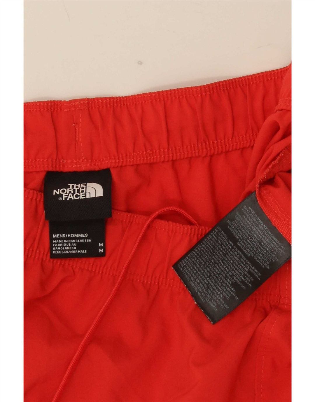 Pantalones Cortos Deportivos The North Face Hombre Poliéster Rojo Mediano