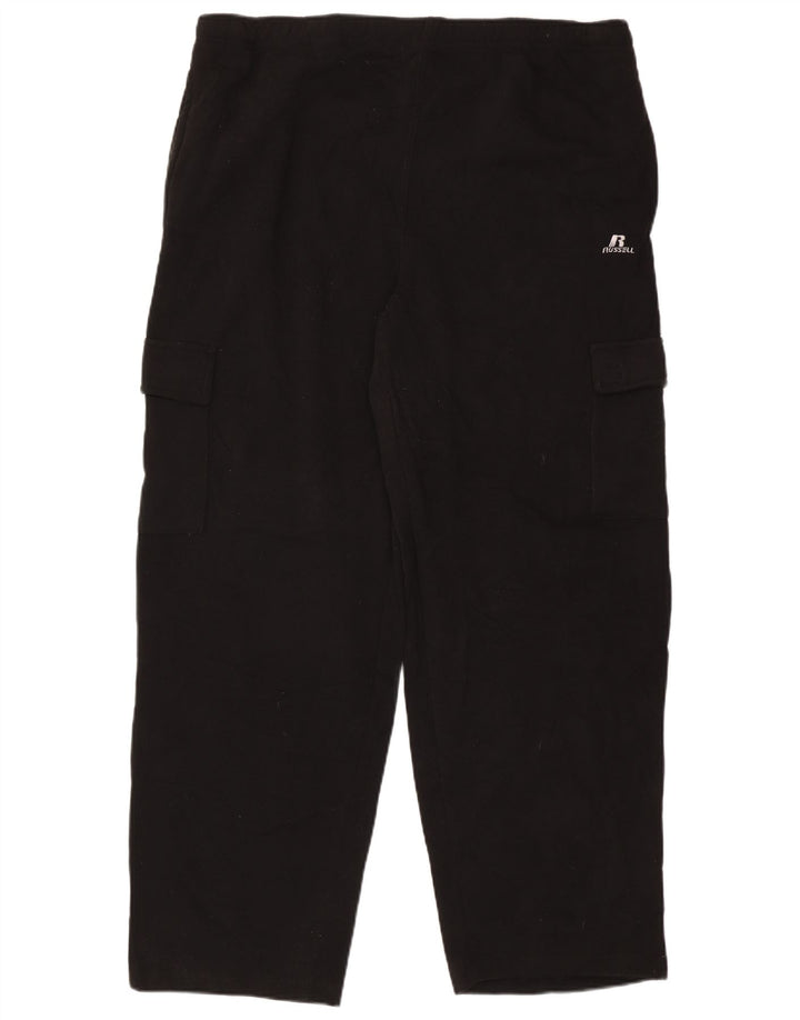 RUSSELL ATHLETIC Pantalones de chándal cargo para hombre 2XL Poliéster negro