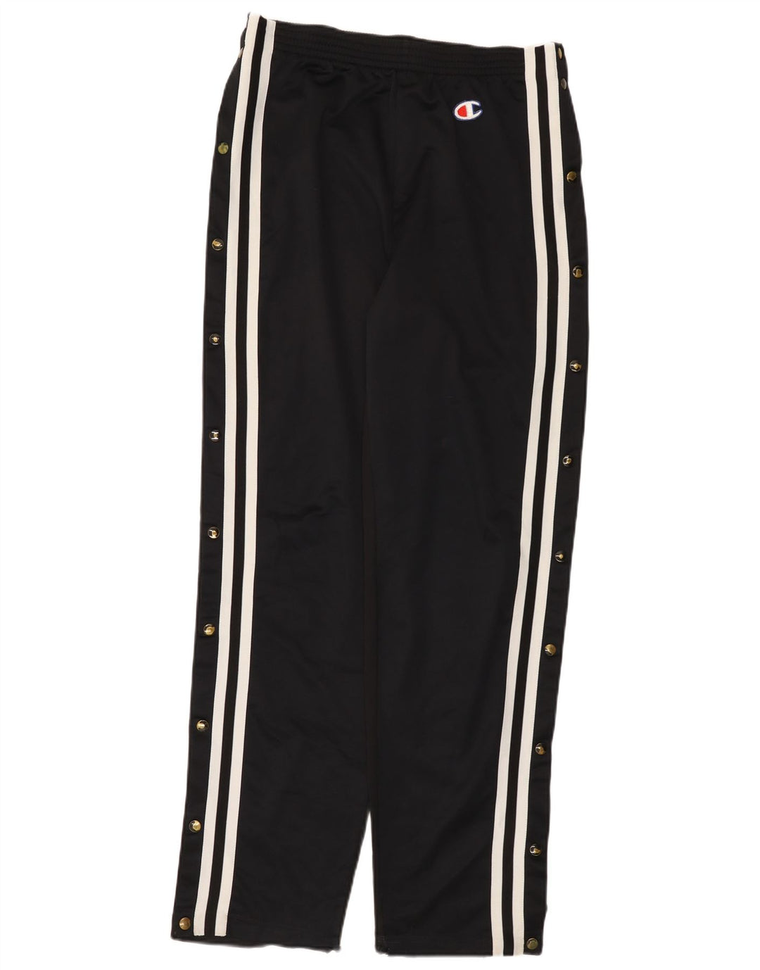 Champion Pantalones De Chándal Para Hombre Poliéster Negro Mediano