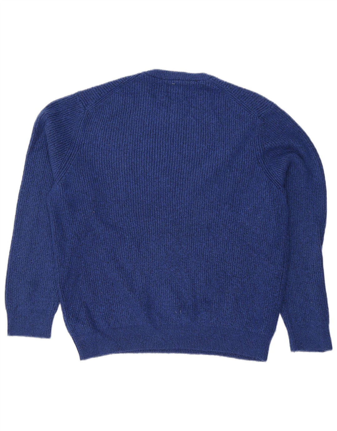 Marks & Spencer Jersey extragrande con cuello redondo para mujer UK 40 XL Azul
