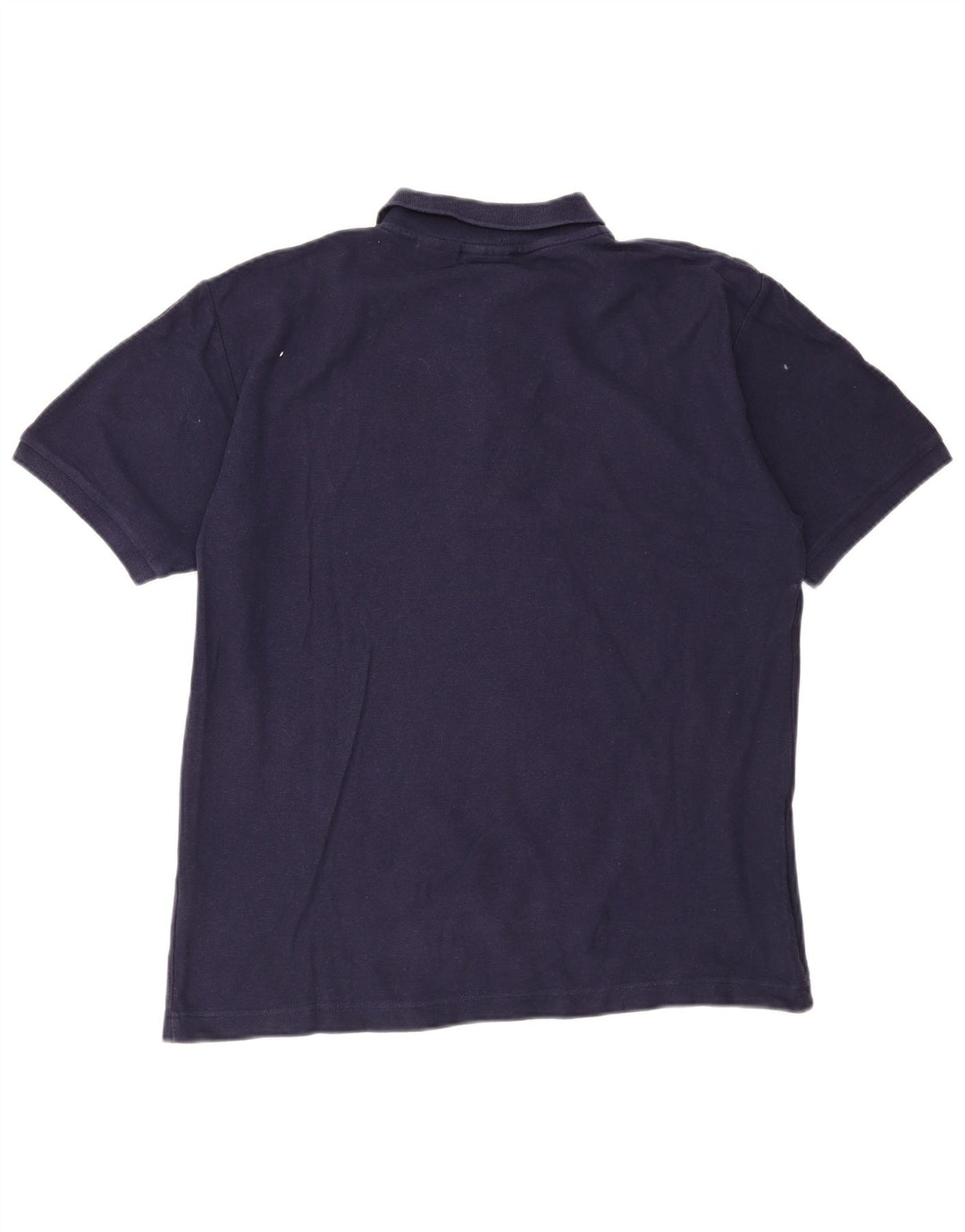 FILA Polo para hombre grande azul marino algodón