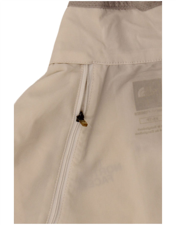 THE NORTH FACE Chaqueta corta de chándal para mujer UK 6 XS Blanco Colorblock