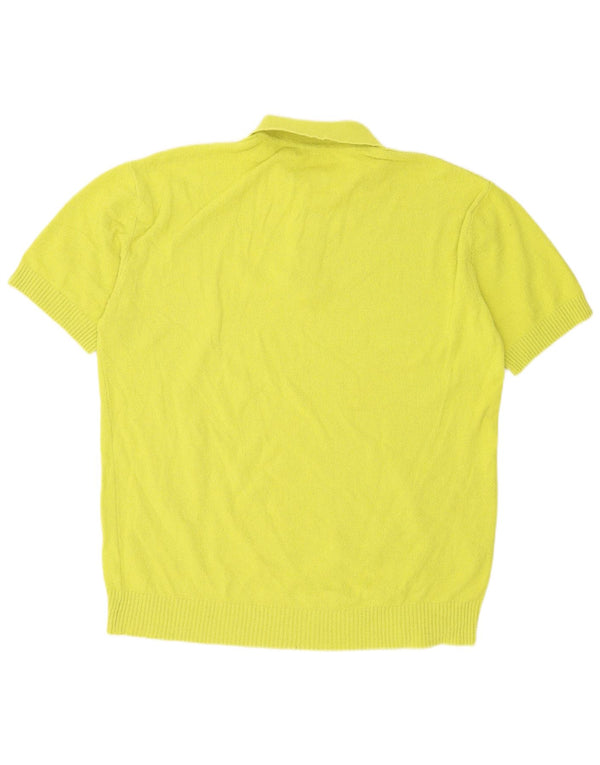 Polo Zara Hombre XL Amarillo