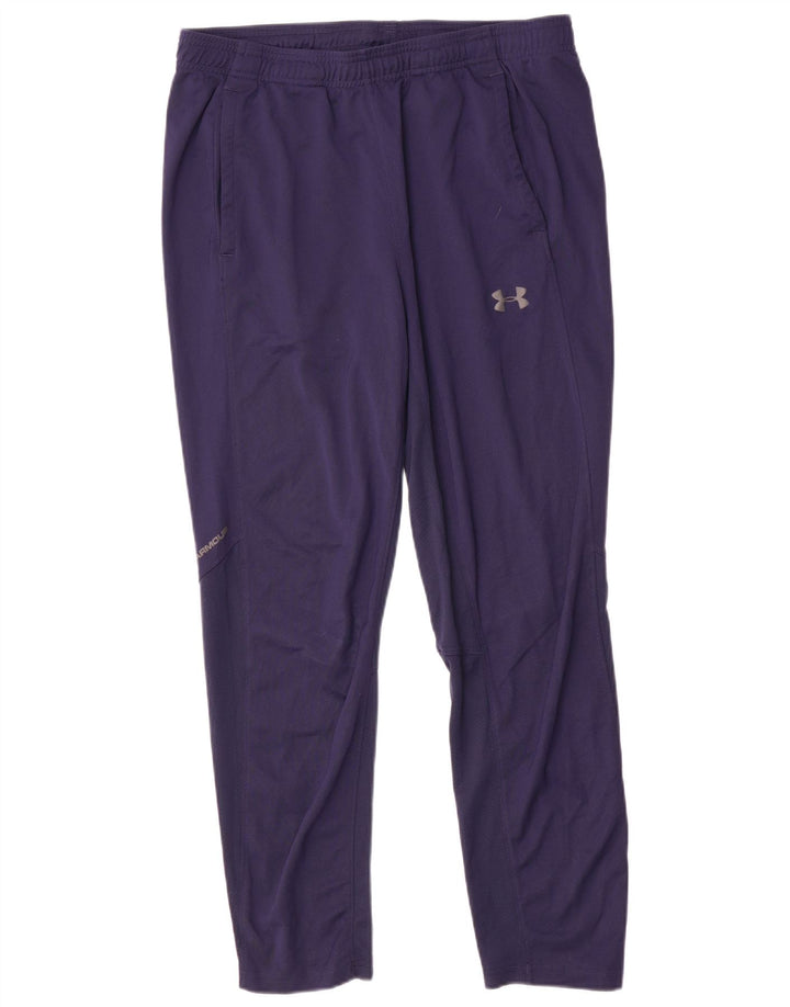 Pantalón de Chándal Under Armour Hombre XL Poliéster Azul Marino