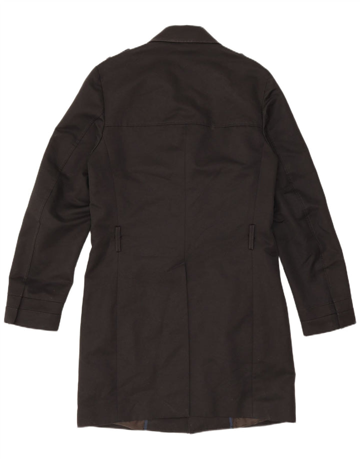 Gazzarrini Gabardina Hombre IT 50 Medio Algodón Negro
