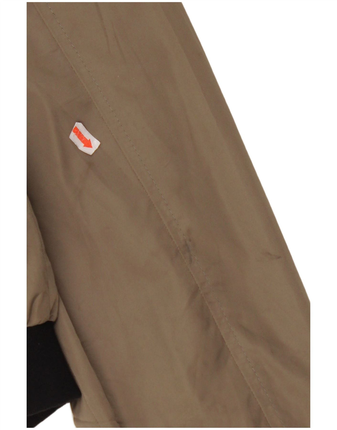 ZARA Chaqueta Bomber Extragrande Mujer UK 10 Small Algodón Verde