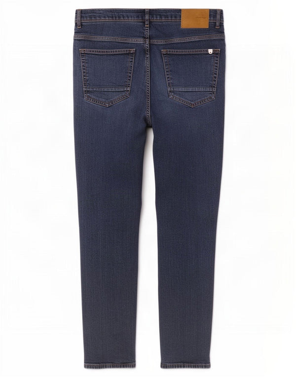 Zara Vaqueros Slim para Hombre EU 46 XL W36 L30 Azul