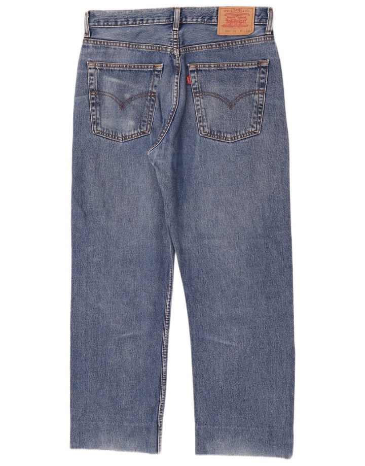 Levi's Hombre 582 Vaqueros Rectos W33 L28 Algodón Azul