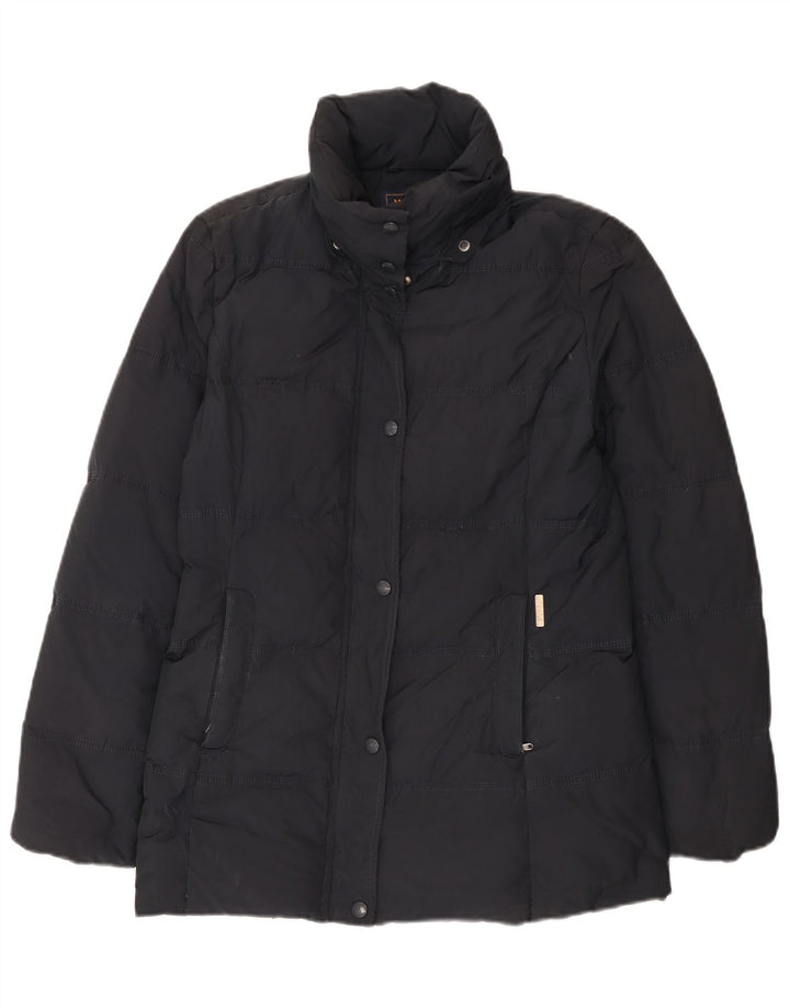 Woolrich Chaqueta Acolchada Para Mujer UK 12 Medium Azul Marino