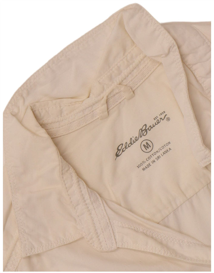 Eddie Bauer Camisa para mujer Reino Unido 44 Algodón blanco mediano