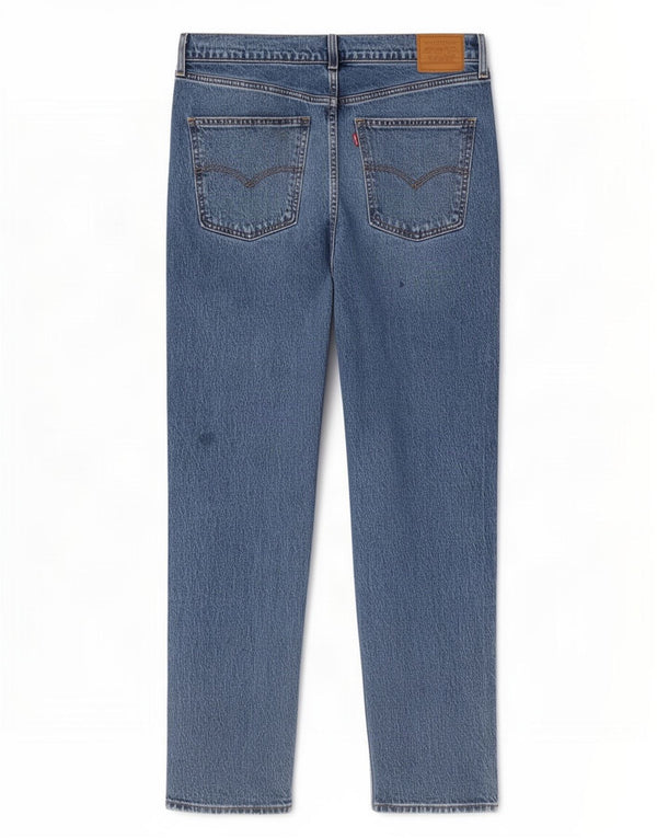 Levi's Vaqueros rectos ajustados de cintura alta para hombre W32 L29 Algodón azul
