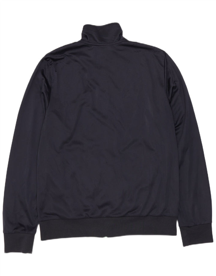 Lotto Mens Graphic Chándal Top Chaqueta UK 40/42 Grande Azul Marino Poliéster