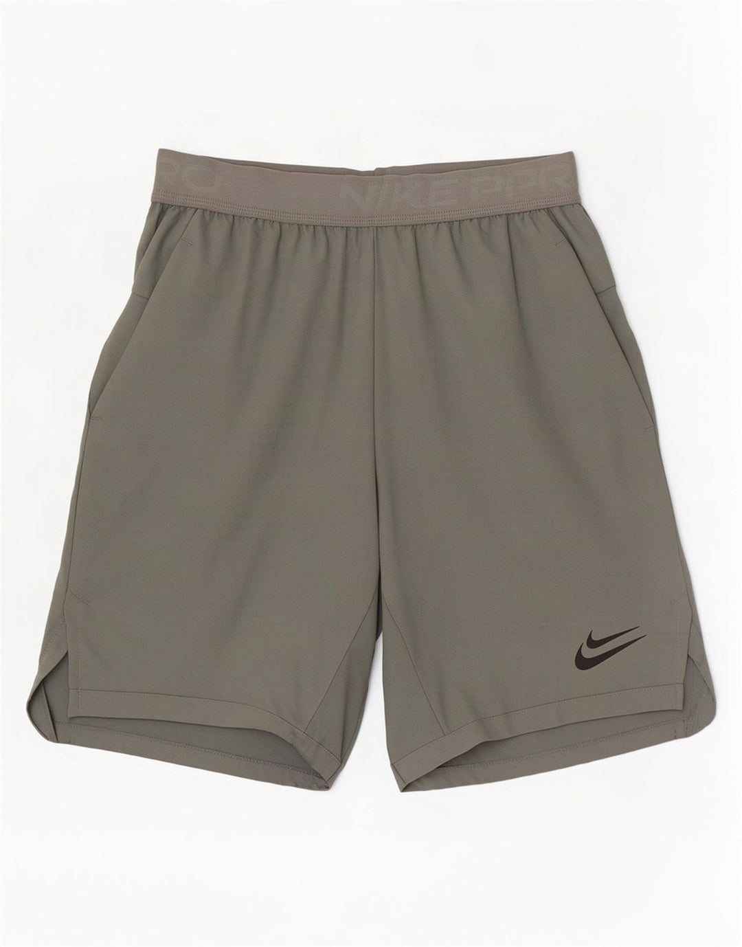 Nike Dri Fit Graphic Standard - Pantalones cortos deportivos para hombre (poliéster), color caqui
