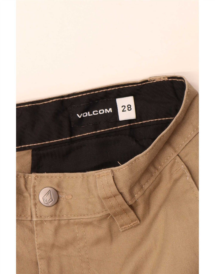 Pantalón chino recto Volcom para hombre W28 L30 Beige