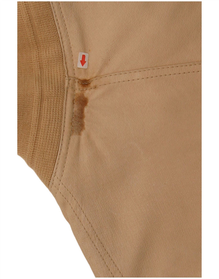 Conbipel Chaqueta De Cuero Para Hombre IT 50 Grande Cuero Beige