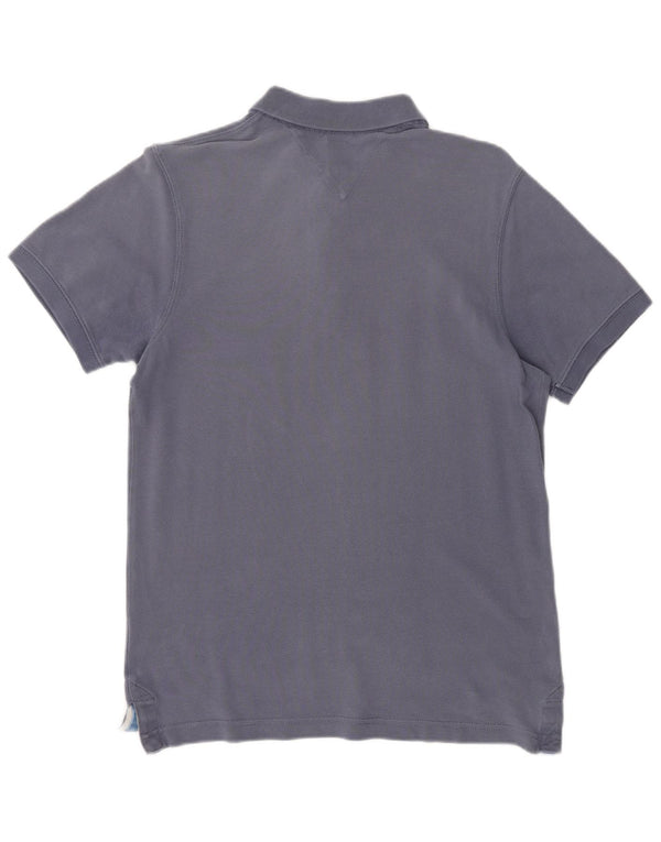 TOMMY HILFIGER Polo para hombre de algodón azul marino mediano