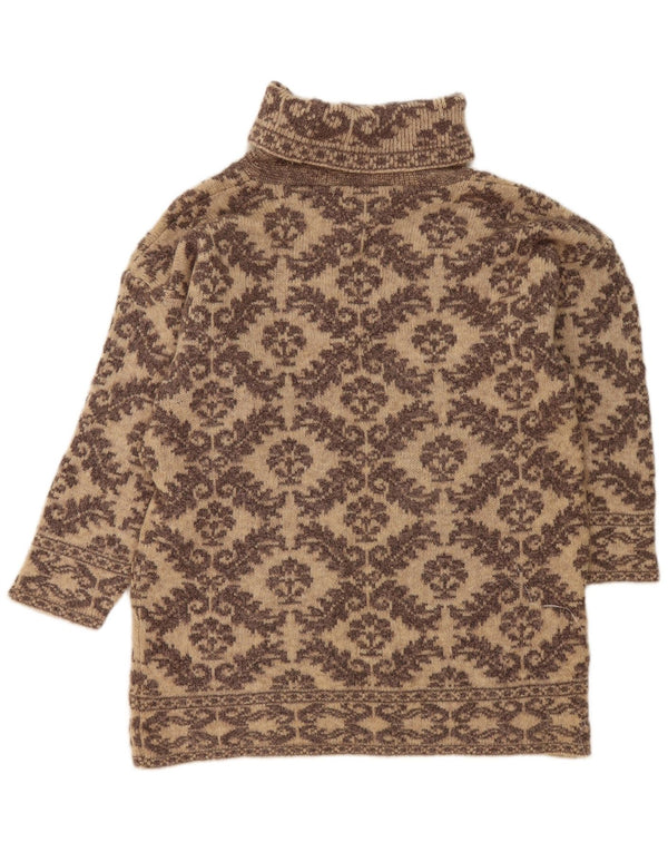 St. Bernard - Jersey con cuello vuelto para mujer, talla 40/40, talla XL, lana de cachemira beige