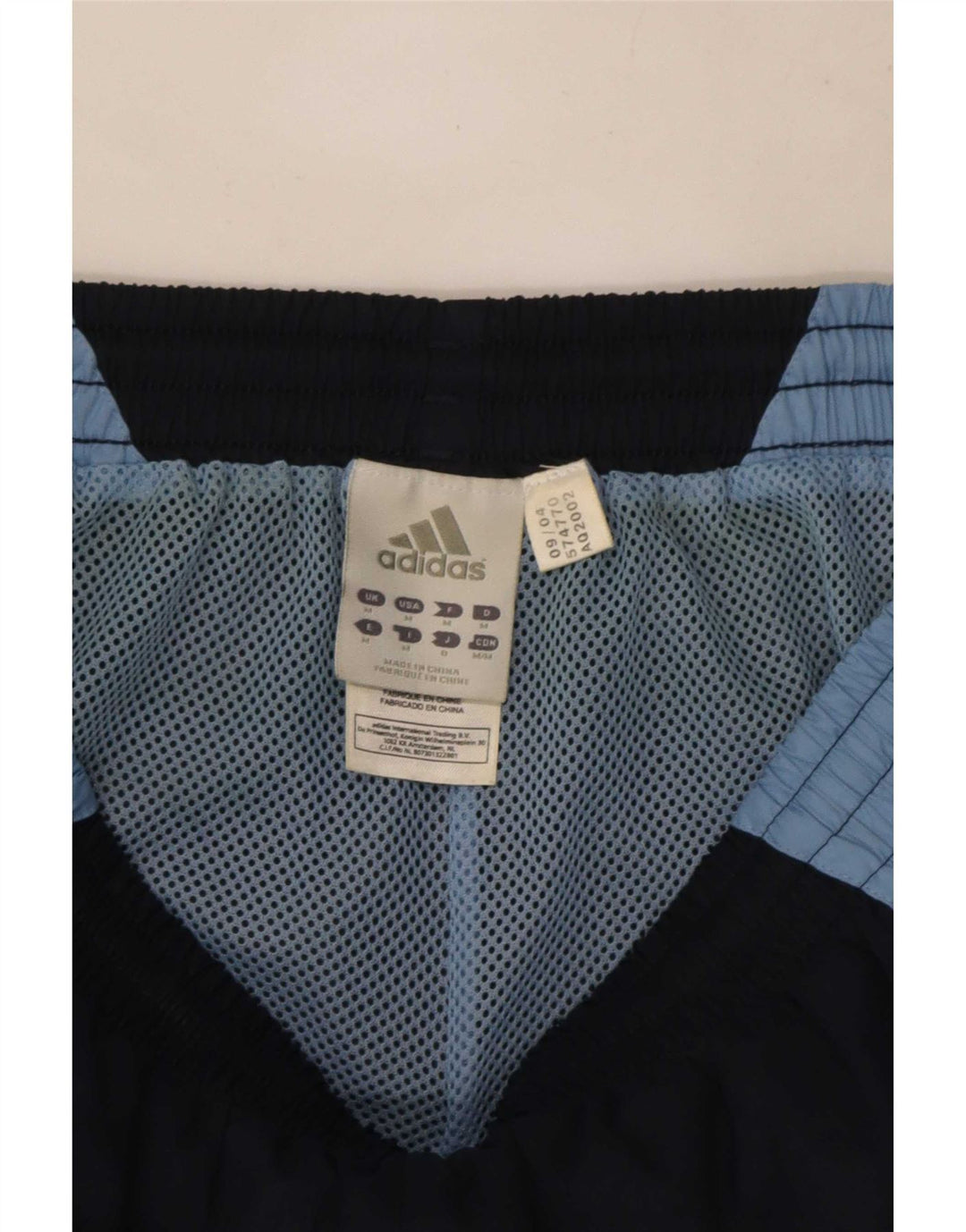 Adidas Hombre Bañador Corto Medio Azul Marino Colorblock Poliéster