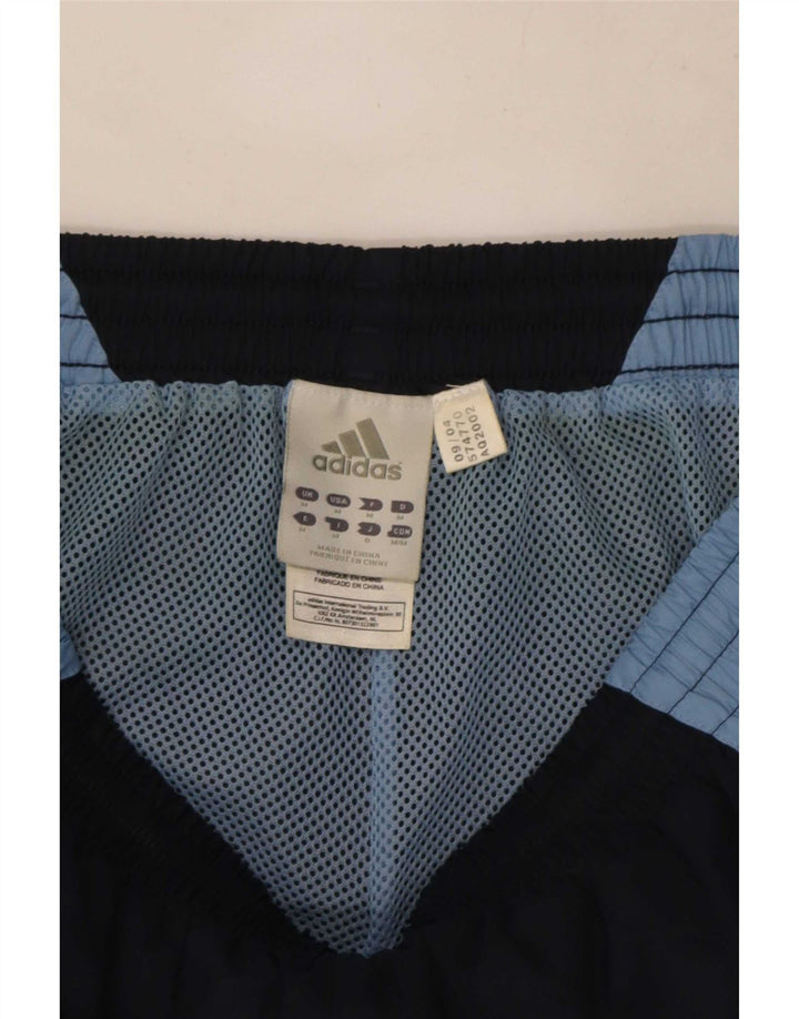 Adidas Hombre Bañador Corto Medio Azul Marino Colorblock Poliéster