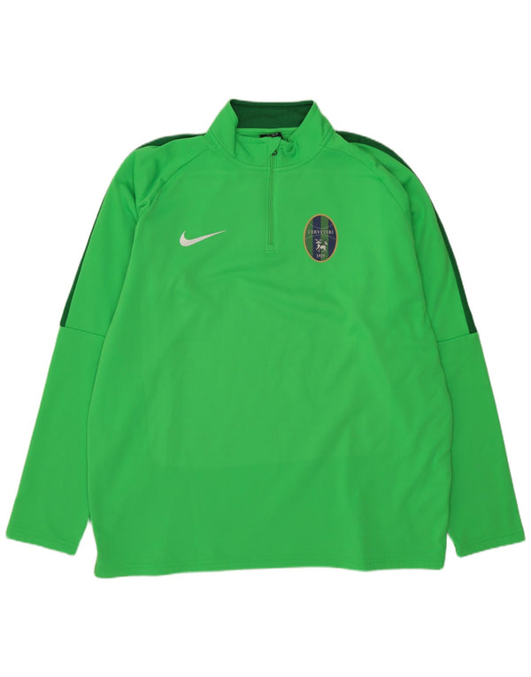 Nike Cerveteri Graphic Pullover Chándal Top XL Verde Colorblock