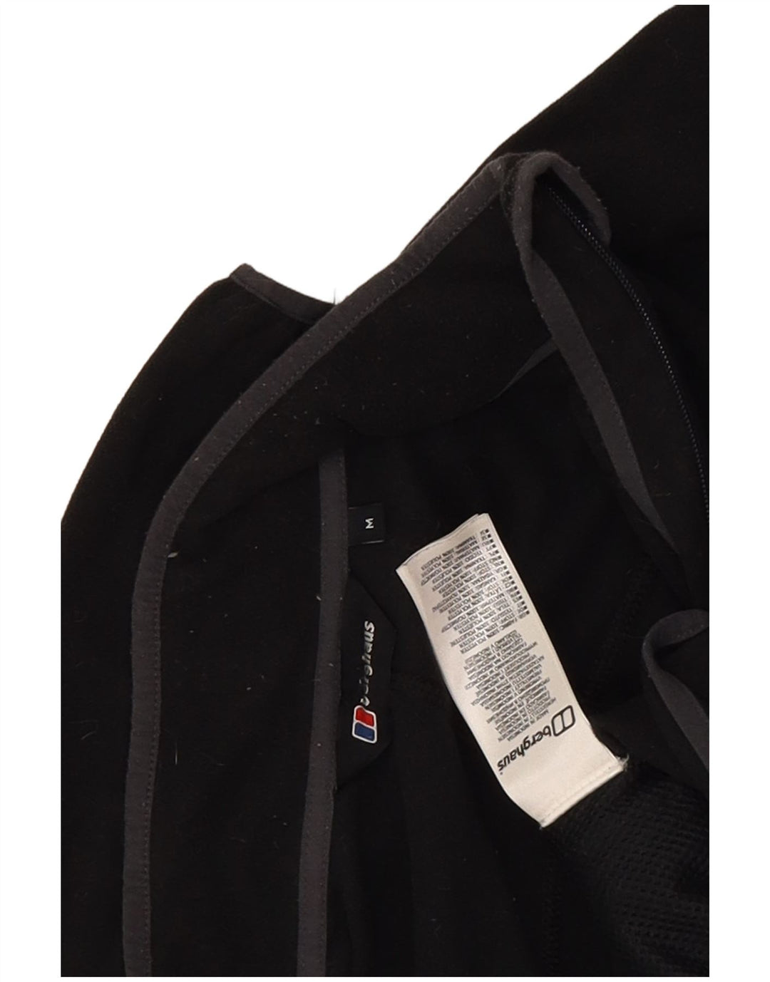 Berghaus Chaqueta polar para hombre UK 38 Medium Negro Poliéster