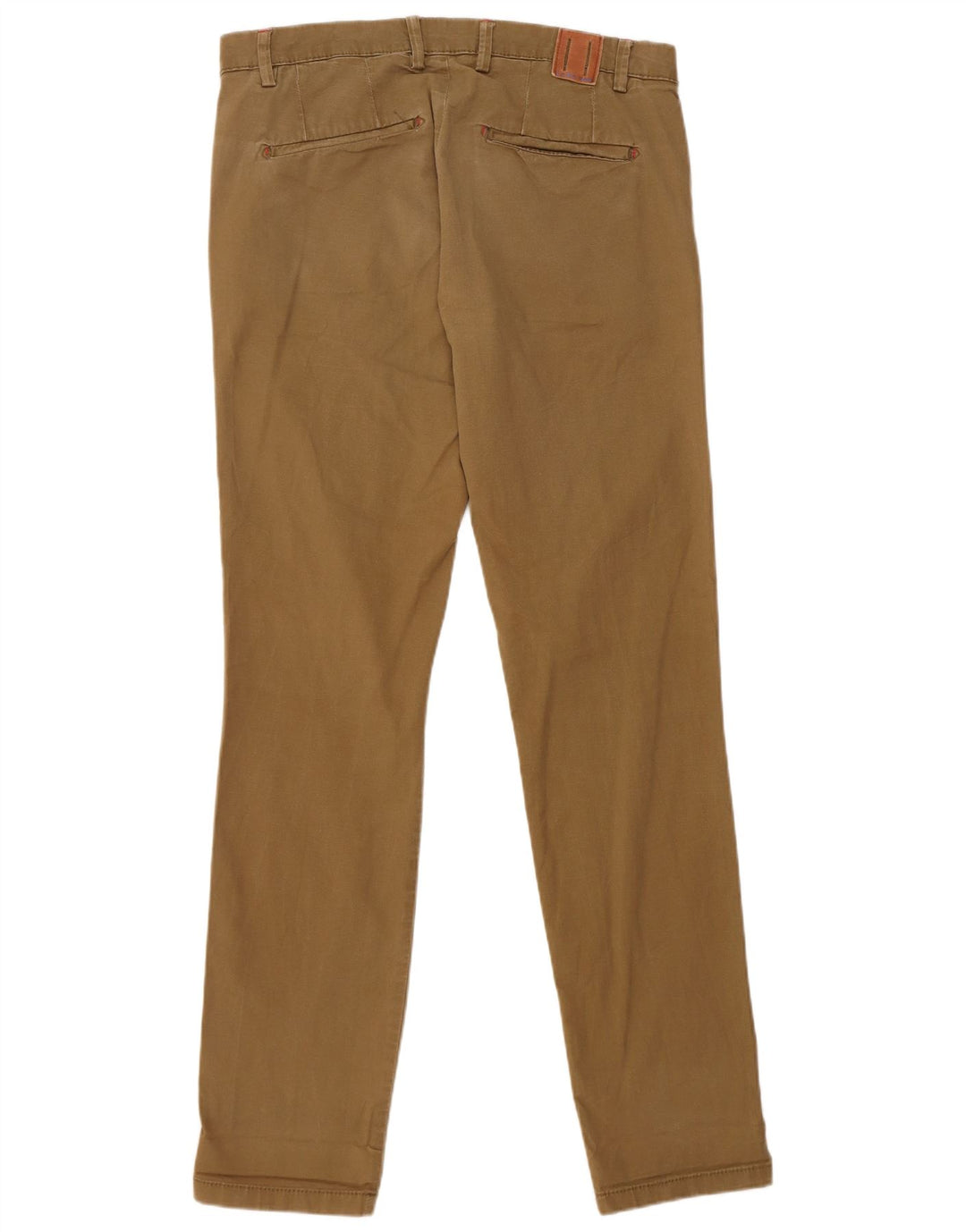 Zara Mens Slim Chino Pantalones EU 40 Medium W31 L33 Marrón