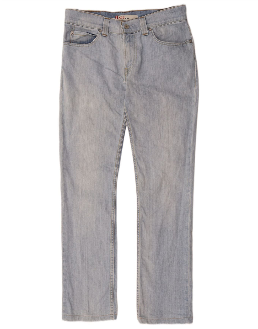Levi's Mujer 511 Slim Jeans W34 L34 Algodón Azul