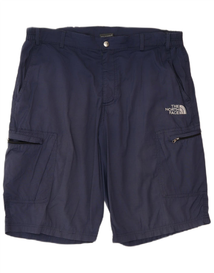 The North Face Pantalones Cortos Cargo Hombre Medium W36 Poliéster Azul Marino