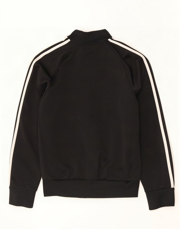 Adidas - Chaqueta de chándal para mujer, talla 10, color negro, poliéster