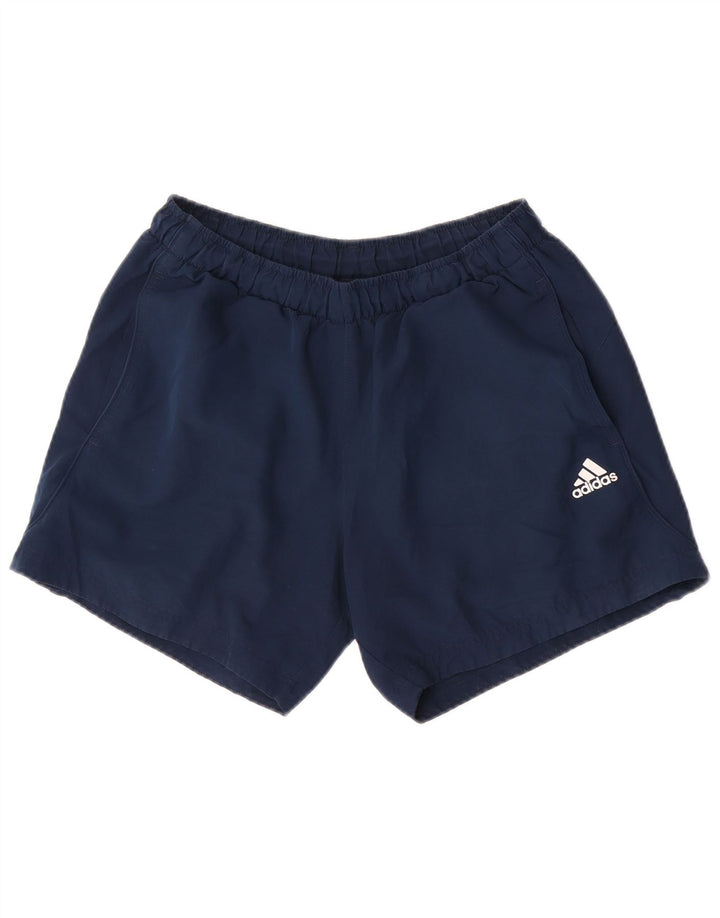 Adidas Mens Climalite Sport Shorts Medio Azul Marino Poliéster