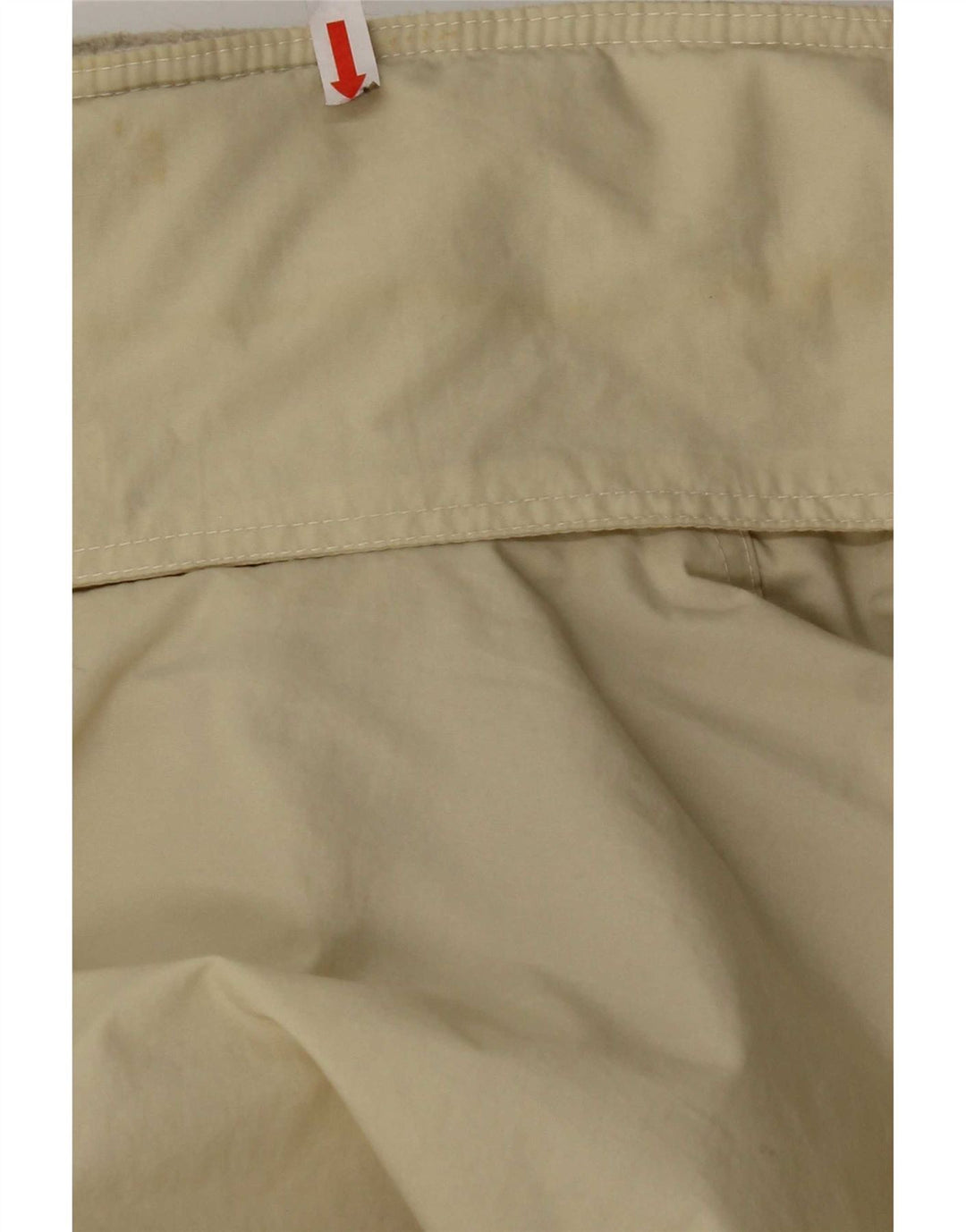 Slam Chaqueta Bomber con Capucha para Hombre UK 44 2XL Nylon Blanco Roto