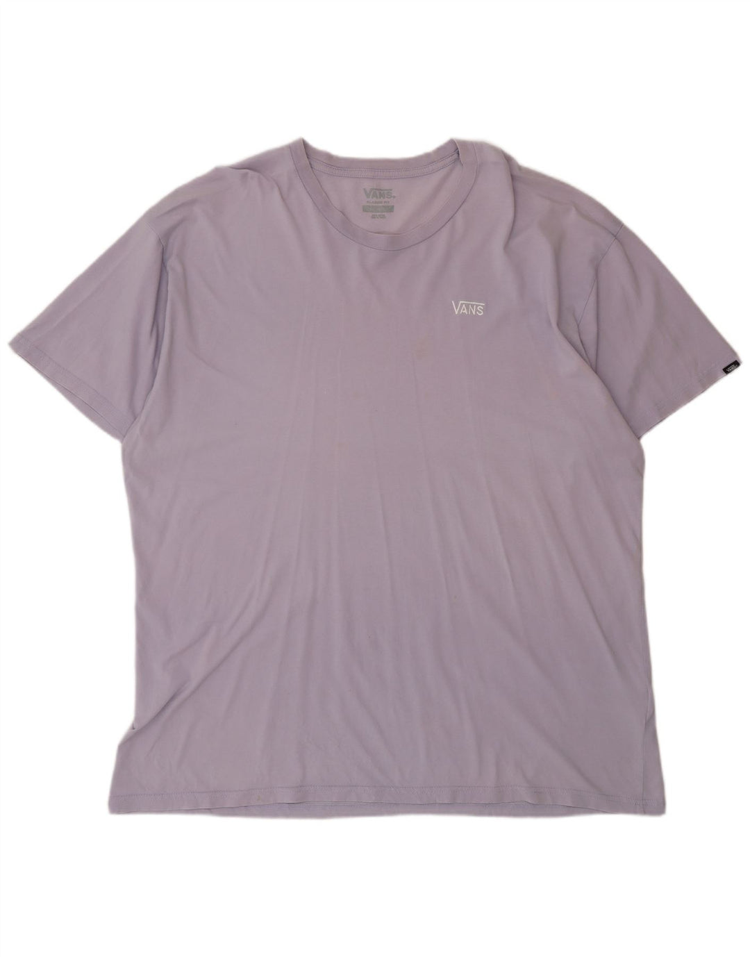 Vans Camiseta Classic Fit para Hombre Top 2XL Algodón Morado