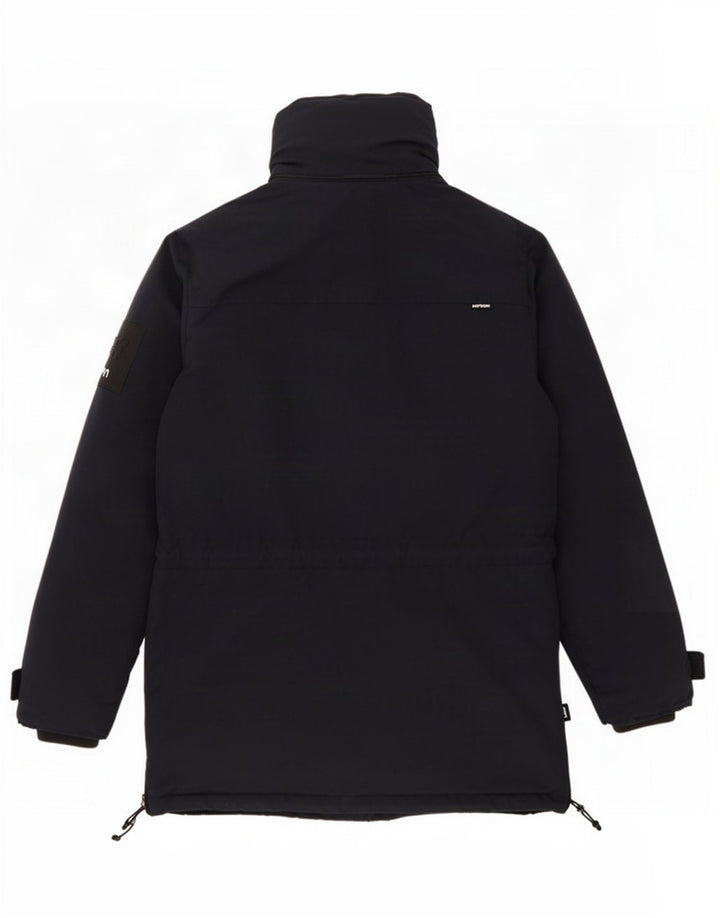 Superdry Abrigo cortavientos para hombre UK 36 Small Azul marino