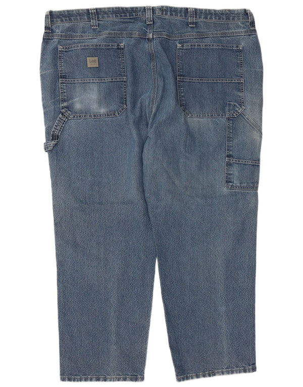 Lee Jeans Carpenter Cargo Rectos para Hombre W48 L30 Algodón Azul