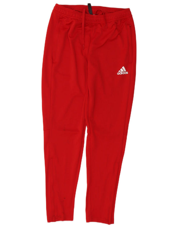 Adidas Pantalones de chándal Aeroready para hombre UK 38/40 Medium Rojo Poliéster
