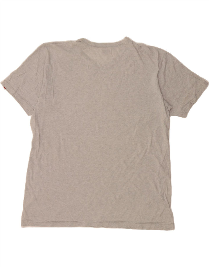 LEVI'S Mens T-Shirt Top 2XL Grey Cotton Vintage Levi's and Second-Hand Levi's from Messina Hembry 