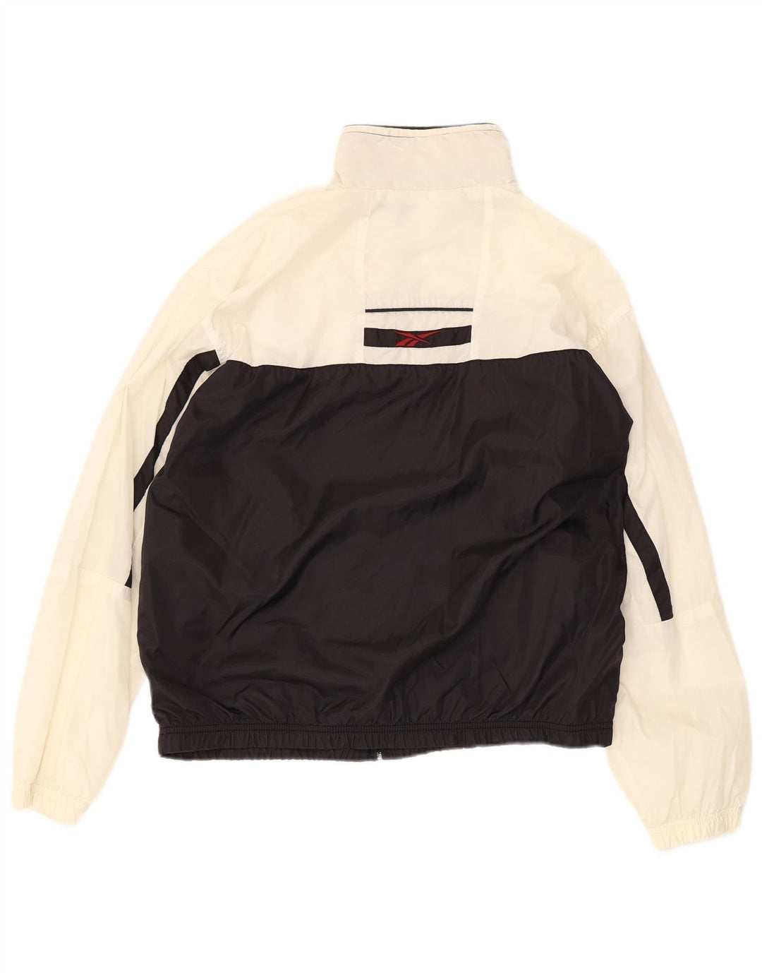 Reebok Chaqueta de chándal para mujer UK 40 Medium White Colourblock