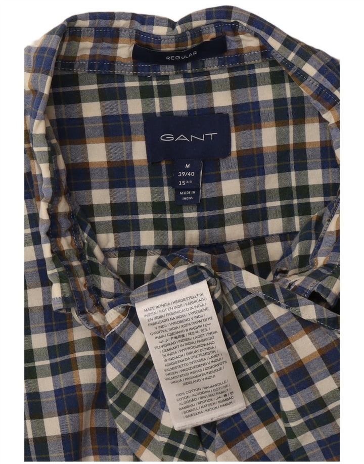 Camisa Gant de corte regular para hombre talla 15 1/2 39/40 cuadros multicolores medianos