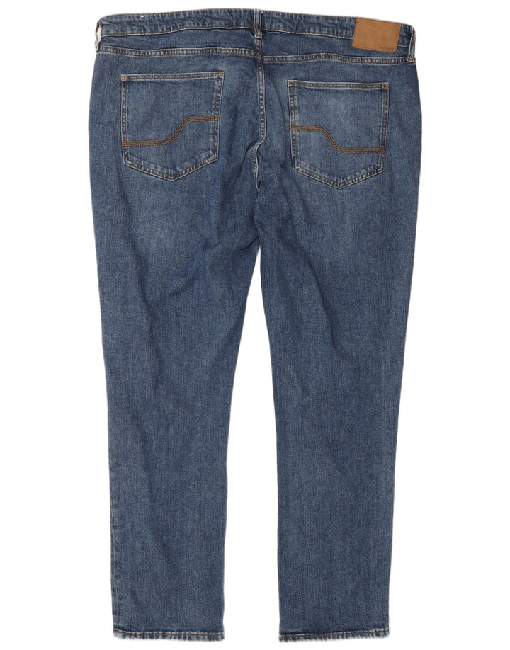 FAT FACE Vaqueros ajustados para hombre W42 L34 Algodón azul