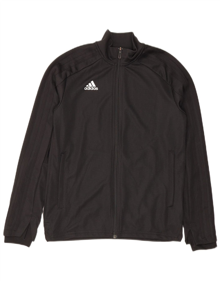 Adidas Chaqueta Chándal Niña 11-12 Años Negro Poliéster