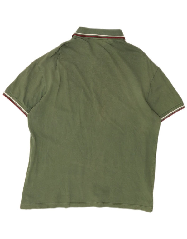 FRED PERRY Polo para hombre grande verde