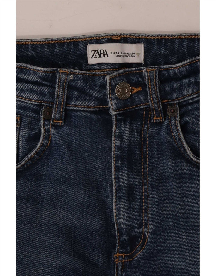 Zara Vaqueros Bootcut Mujer EU 34 2XS W24 L25 Azul