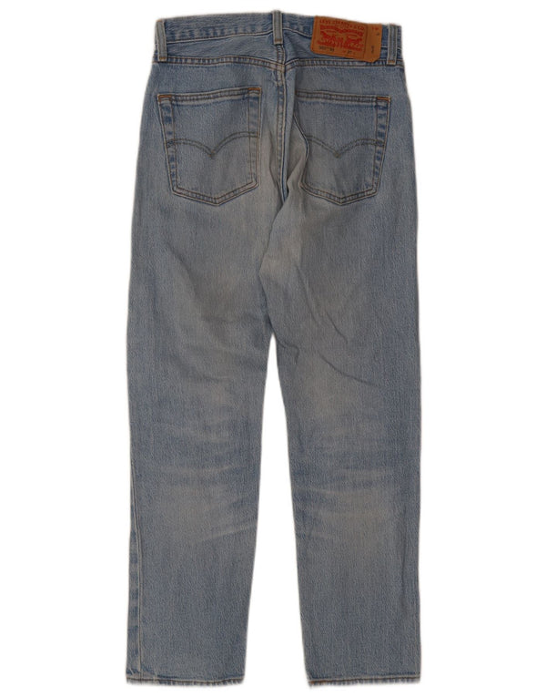 Levi's Mens 501 Jeans Rectos W27 L28 Algodón Azul 90s
