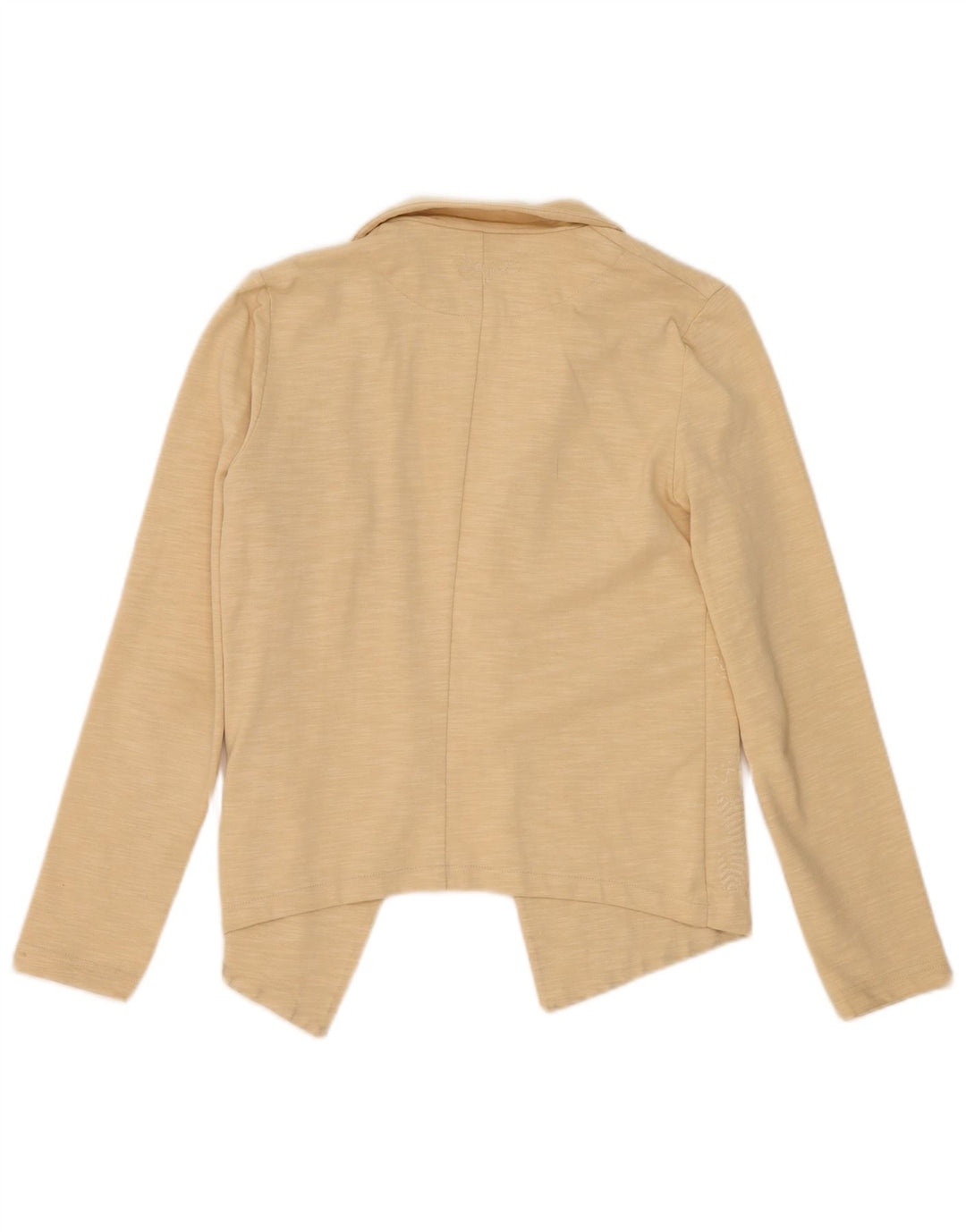 Desigual Chaqueta tipo blazer abierta para mujer EU 38 Algodón moteado beige medio