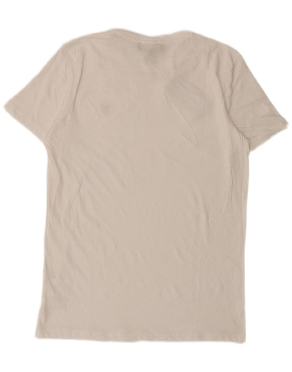 Lyle & Scott Camiseta para hombre Top Medium White Cotton